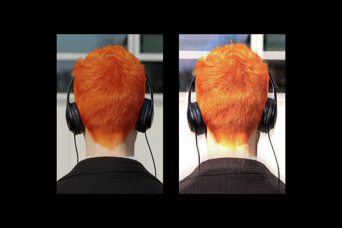 Glitch Monitor Photo Effect 2