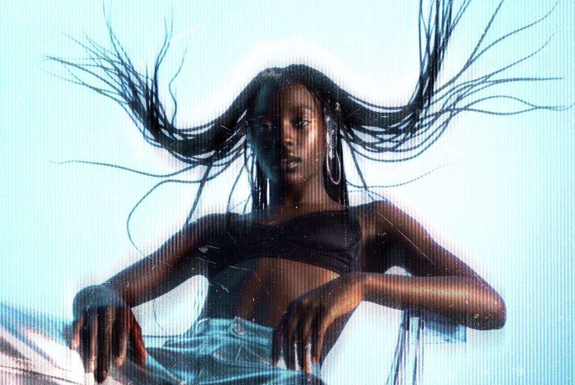 Glitch Monitor Photo Effect 4