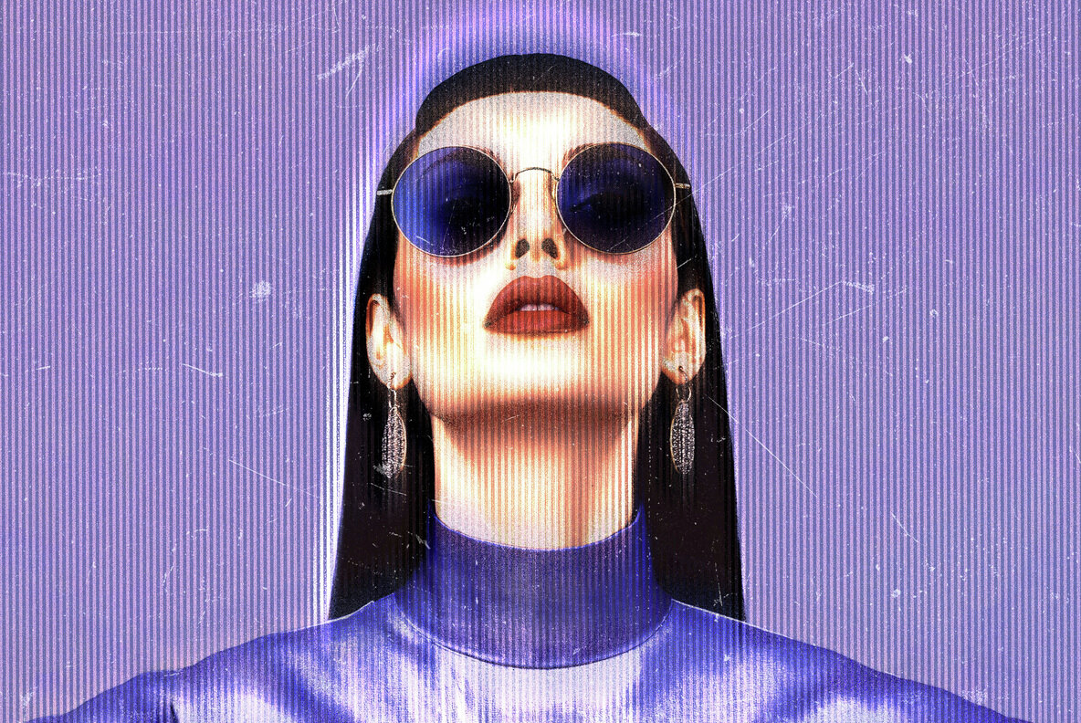 Glitch Monitor Photo Effect 5