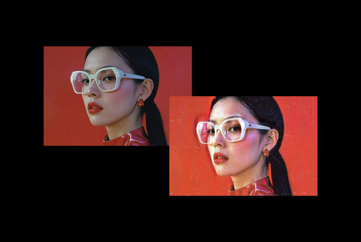 Glitch Monitor Photo Effect 7