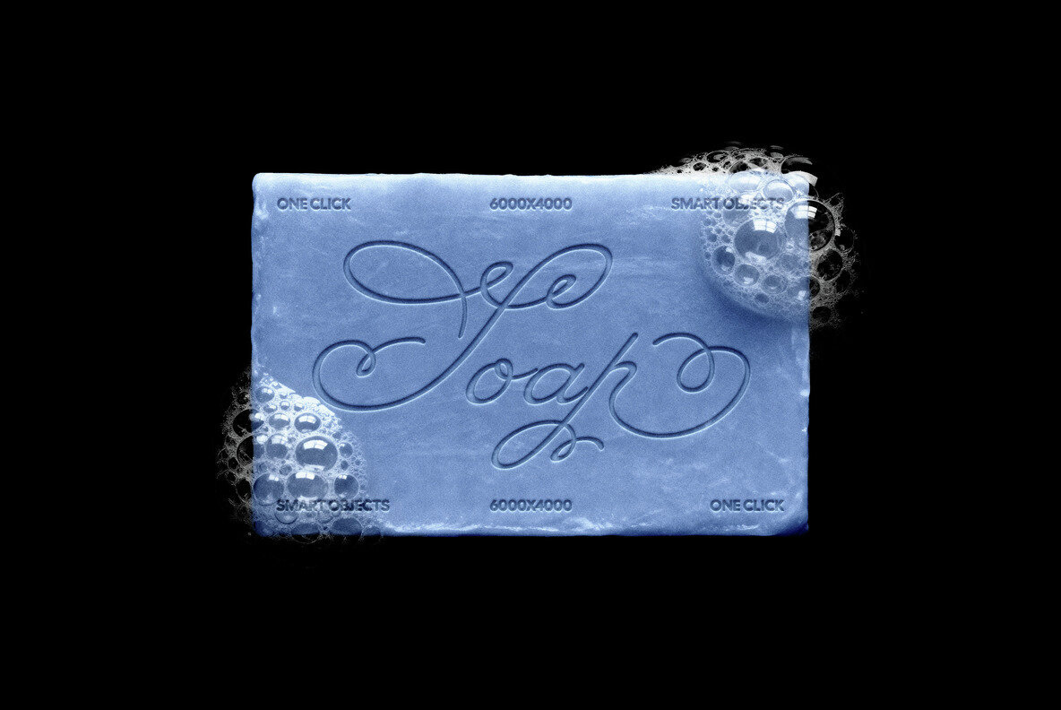 Soap Bar Carving Mockup 2