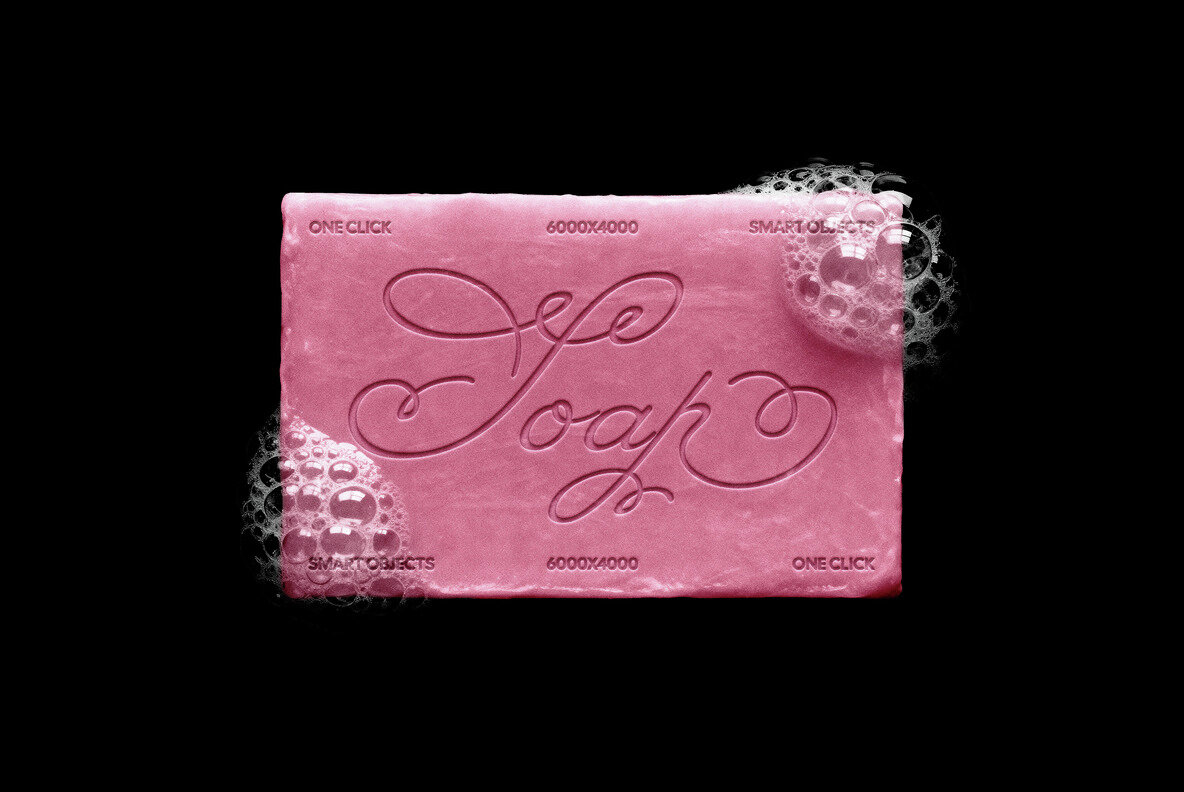 Soap Bar Carving Mockup 4