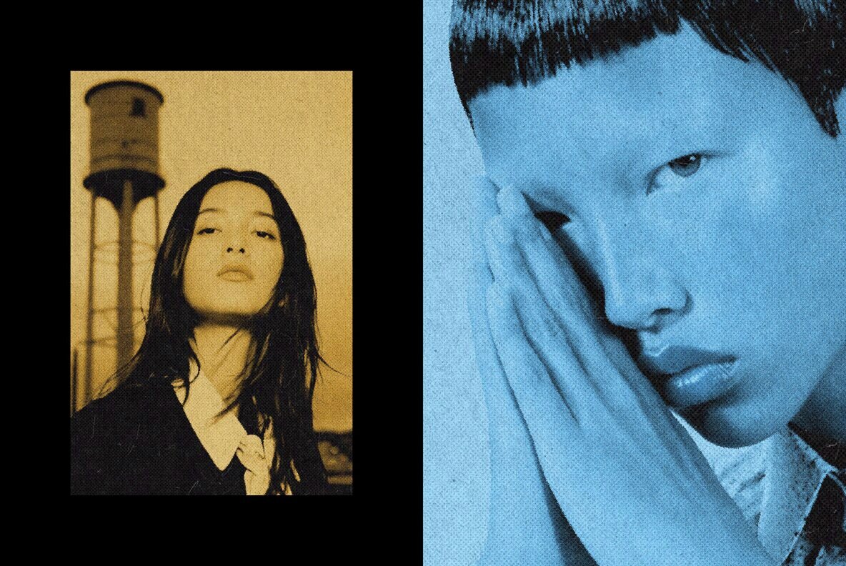 Grain Colored Printer Photo Effect 4