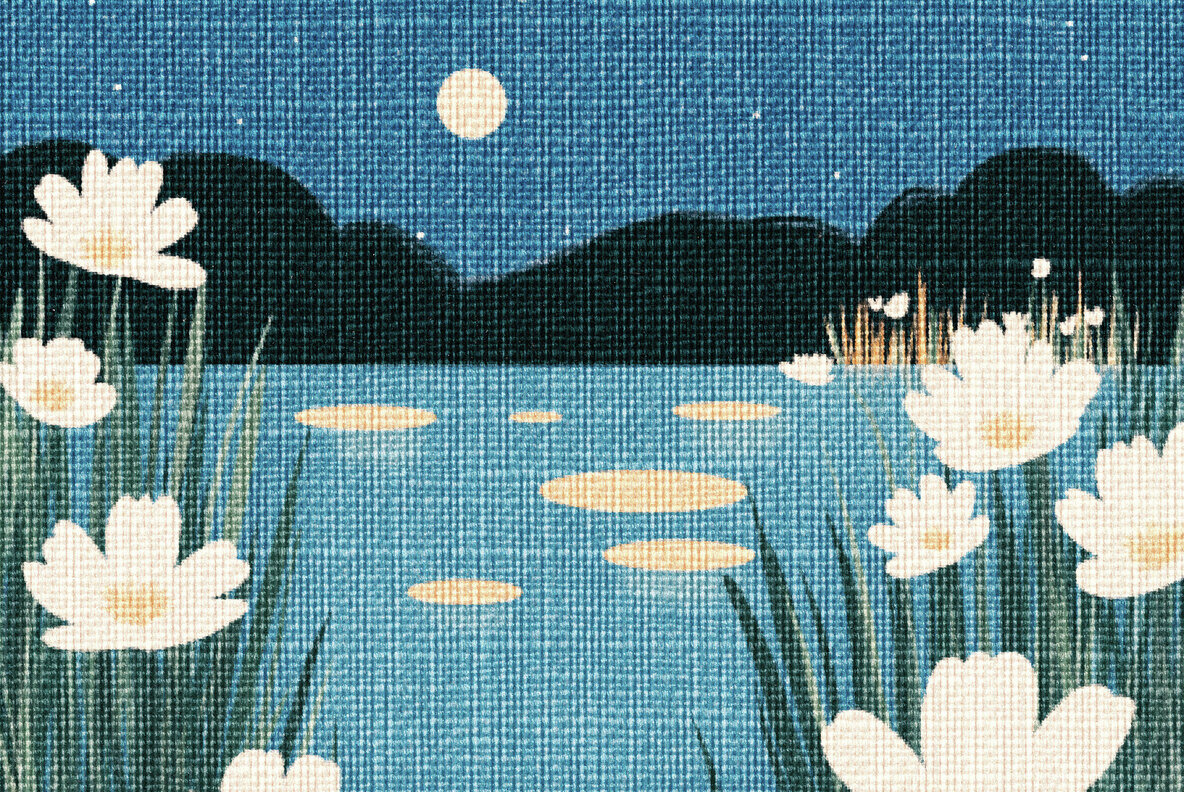 Embroidery Texture Photo Effect 3