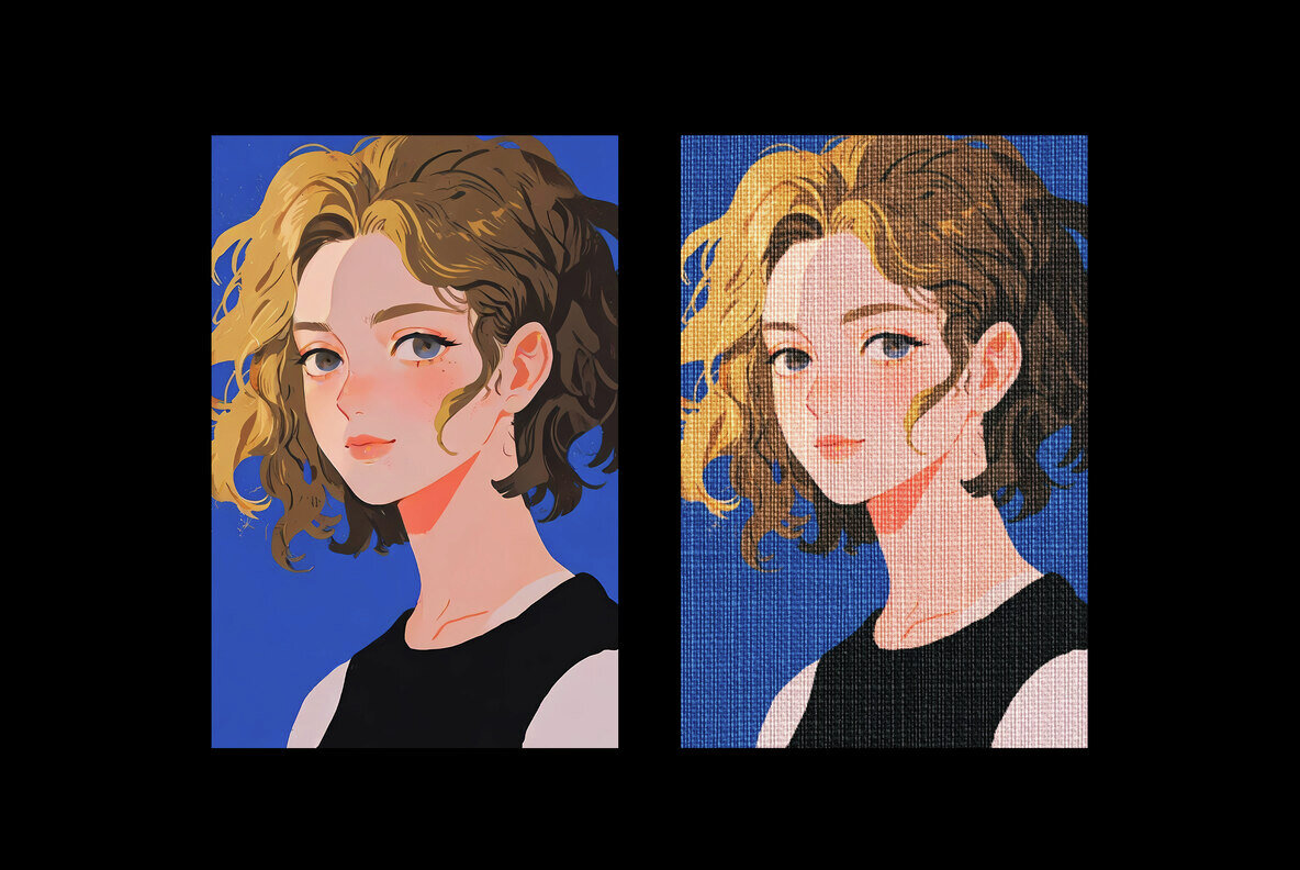 Embroidery Texture Photo Effect 6