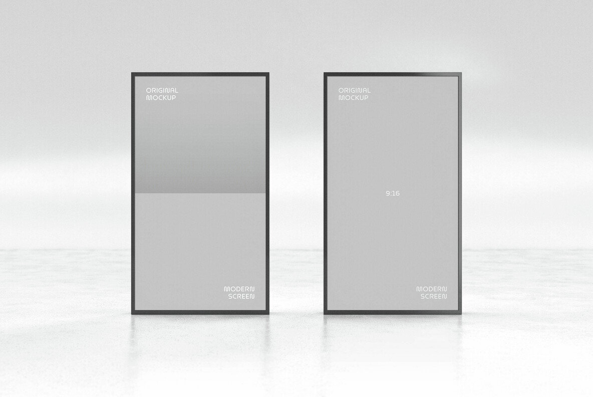 Digital Screens Mockup Bundle 22
