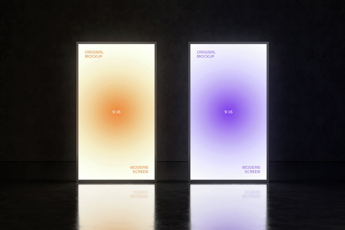 Digital Screens Mockup Bundle 23