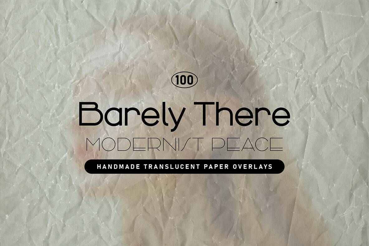 Barely There Minimal Paper Overlays 1