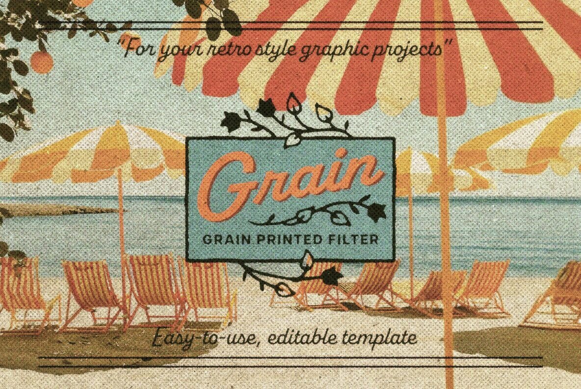 Grain Printed Filter Effect 1
