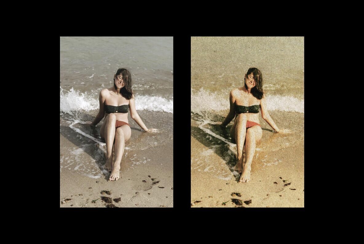 Grain Printed Filter Effect 2