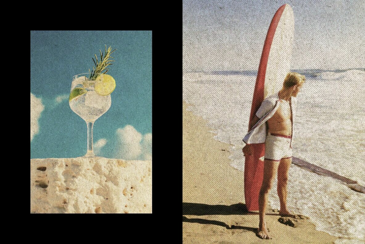 Grain Printed Filter Effect 8