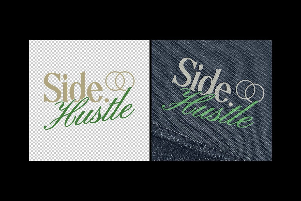 Fabric Print Logo Mockup 3