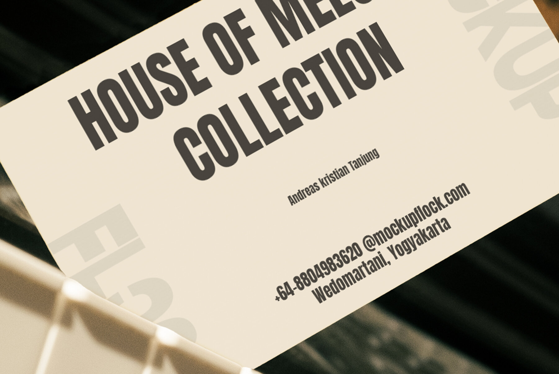 HOM Business Card 10 Mockup 4