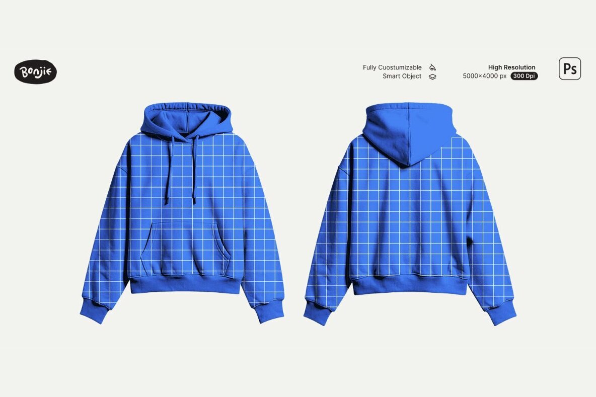 Kangaroo Hoodie Mockups 3