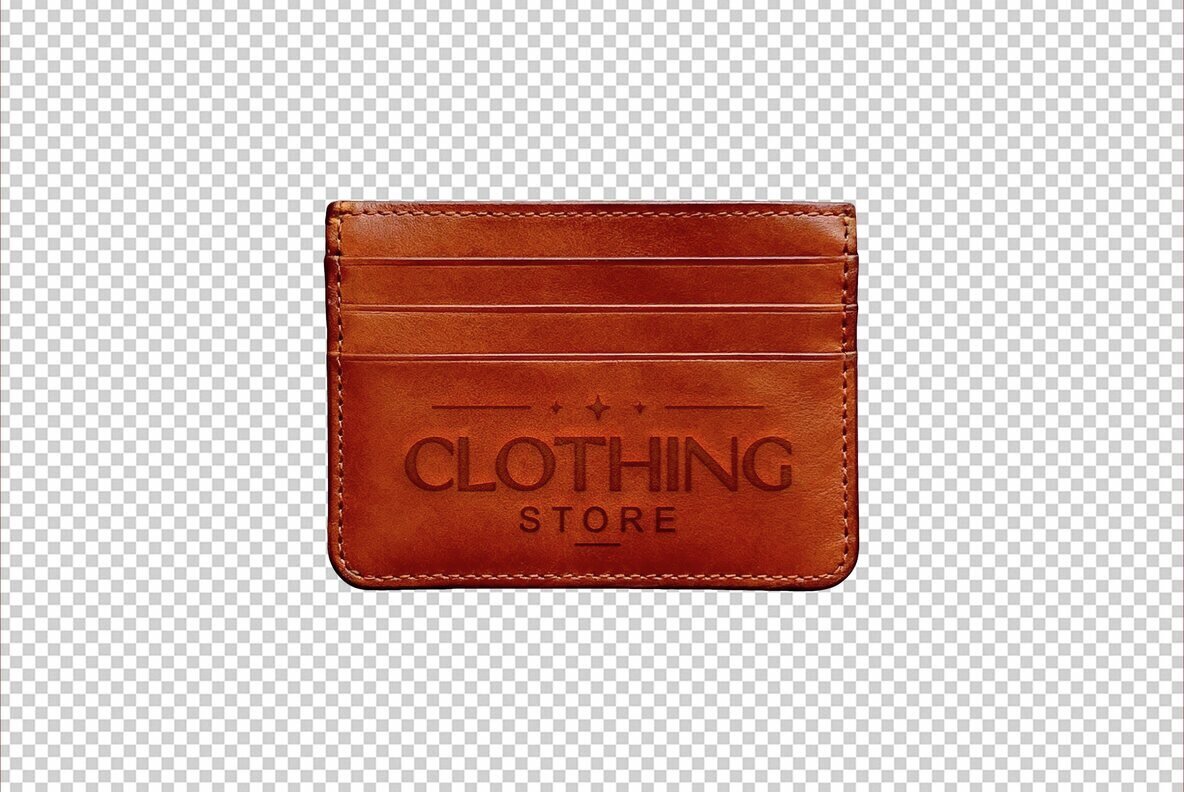 Leather Cardholder Mockup 3