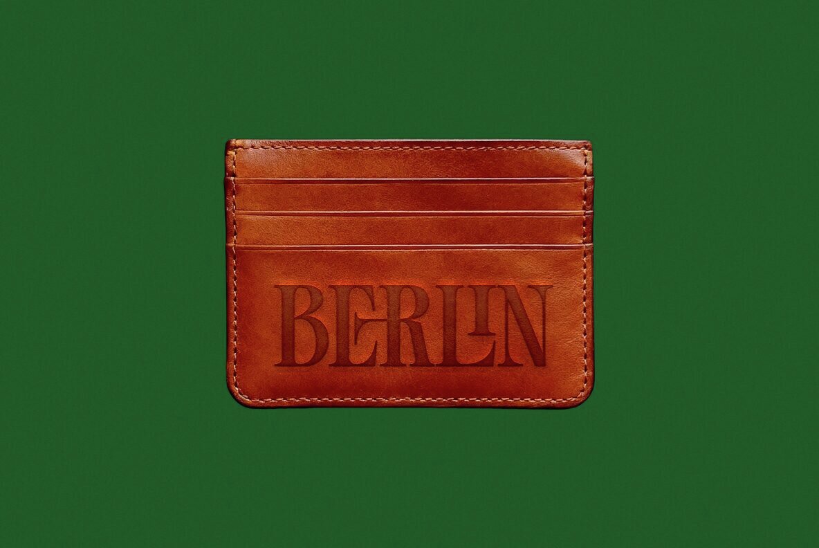 Leather Cardholder Mockup 4