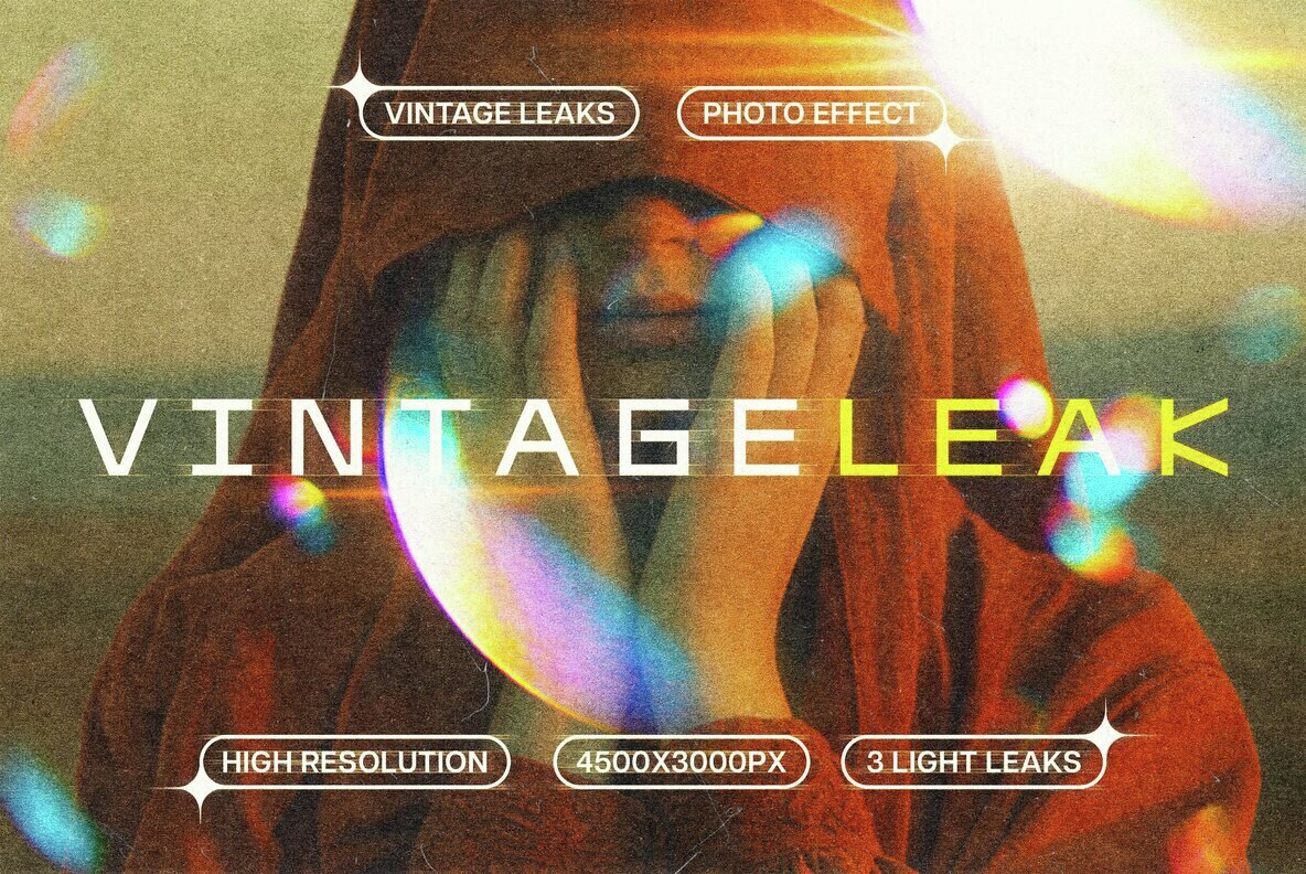 Vintage Leaks Photo Effect 1