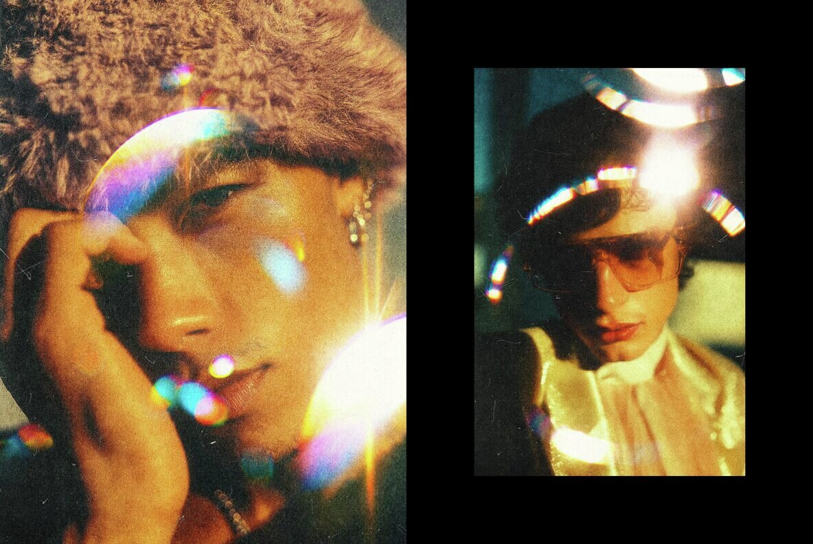 Vintage Leaks Photo Effect 6