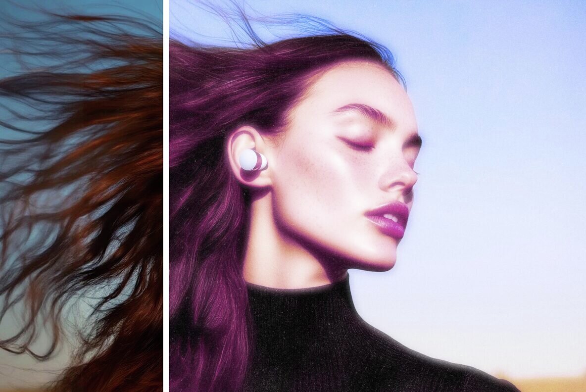 Y2K Glowing Photo Effect 5