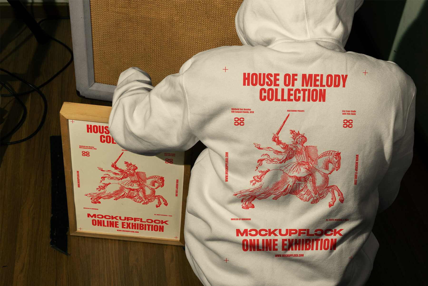 HOM Poster and Hoodie 02 Mockup 2