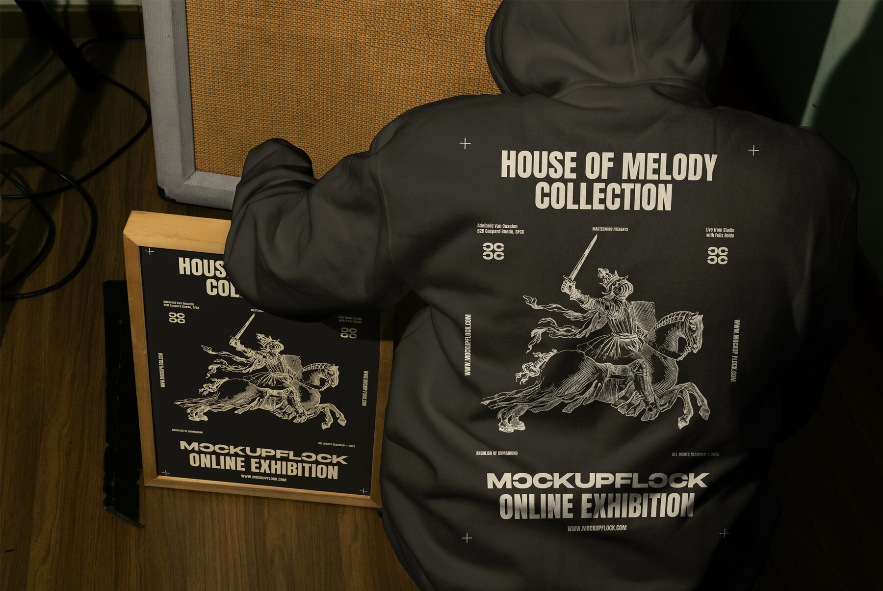 HOM Poster and Hoodie 02 Mockup 3