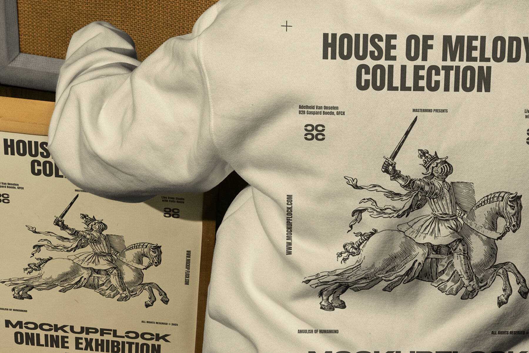 HOM Poster and Hoodie 02 Mockup 4