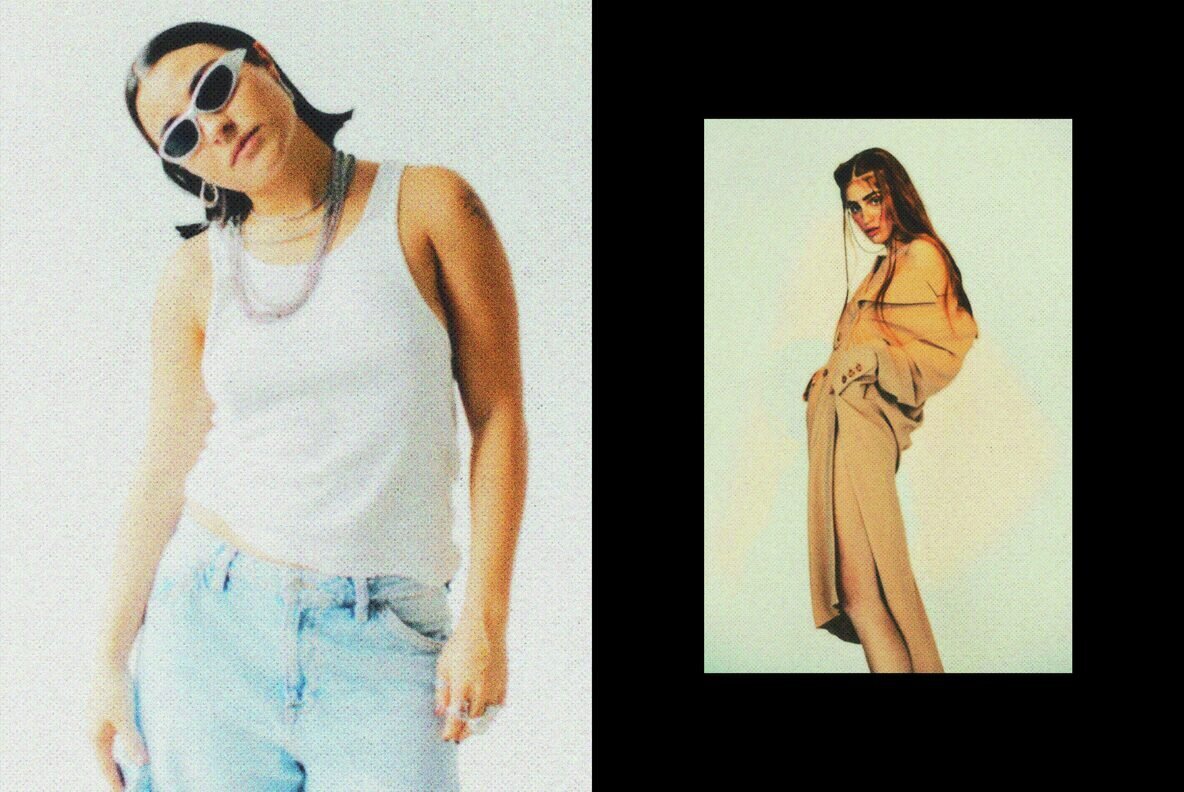 Blurred Print Photo Effect 2