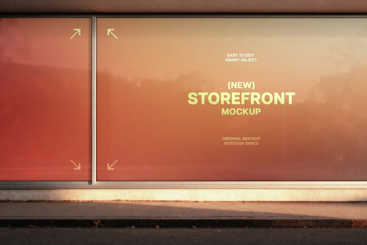 Storefront Windows Mockup 3