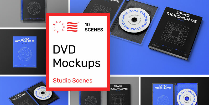 DVD Digipack Mockups   Studio Scenes