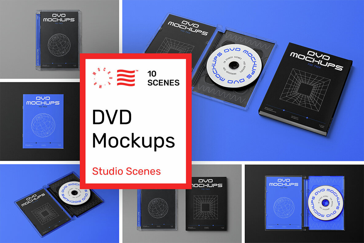DVD Digipack Mockups   Studio Scenes 1