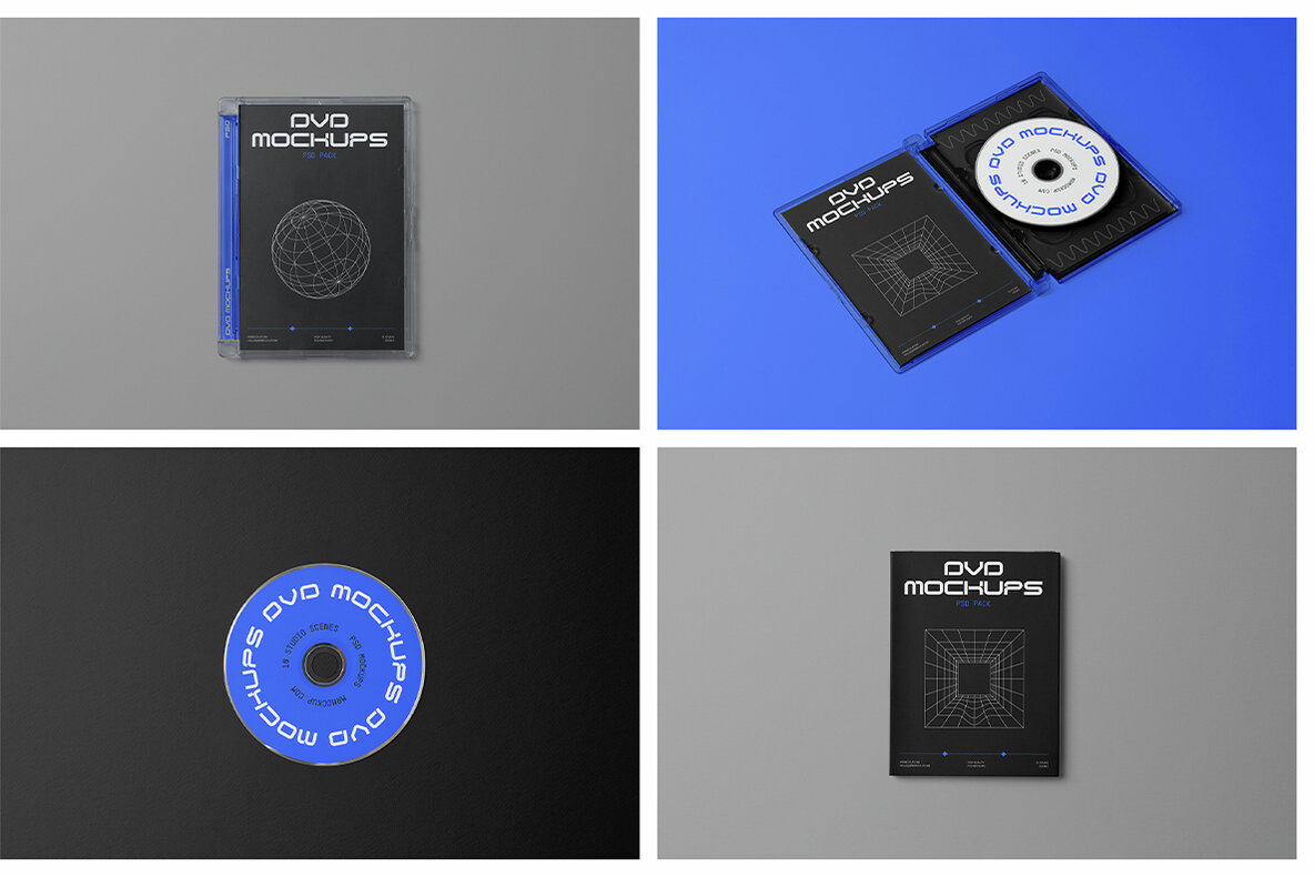 DVD Digipack Mockups   Studio Scenes 6