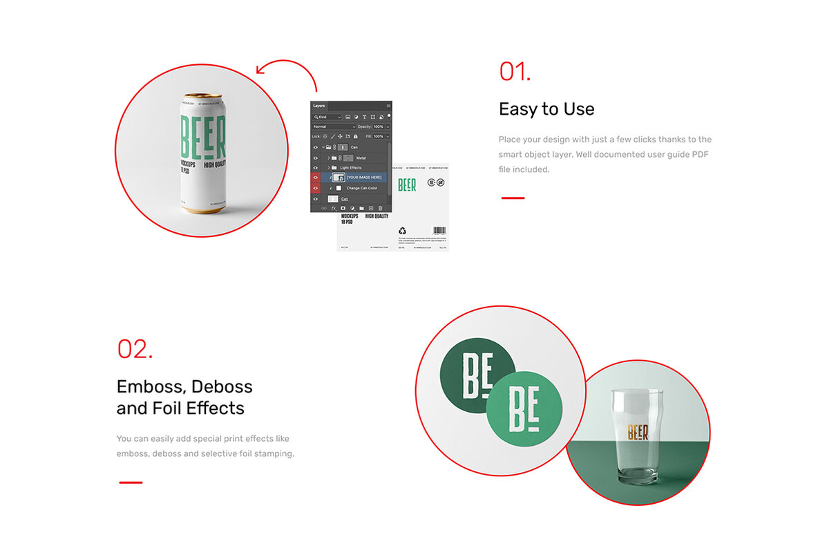 Beer Mockups   Studio Scenes 4