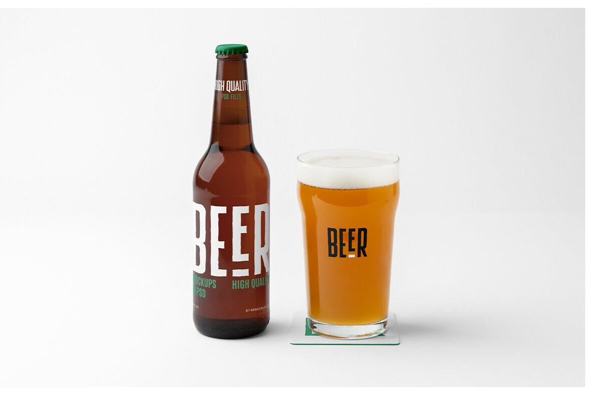 Beer Mockups   Studio Scenes 7