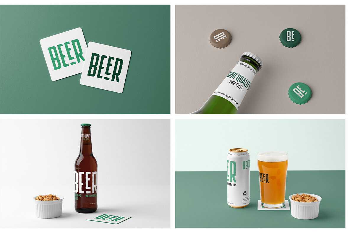 Beer Mockups   Studio Scenes 8
