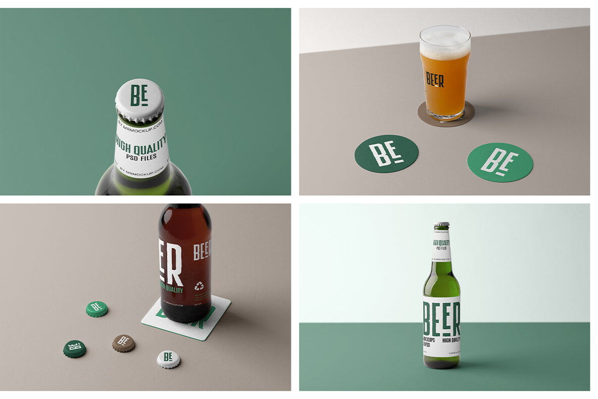 Beer Mockups   Studio Scenes 10