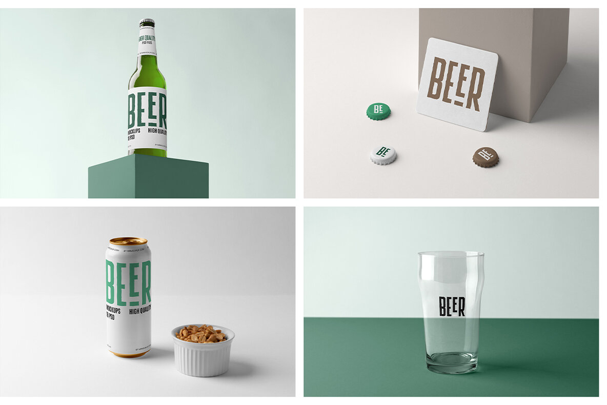 Beer Mockups   Studio Scenes 11