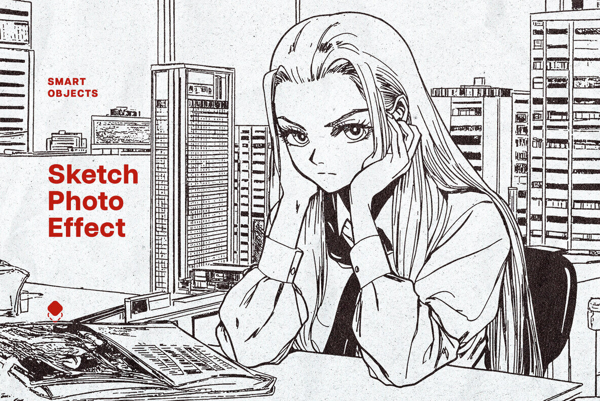 Ink Sketch Photo Effect 1