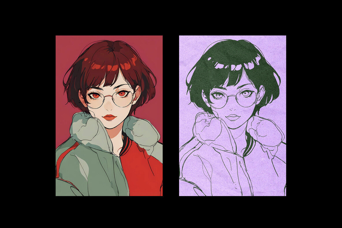 Ink Sketch Photo Effect 6