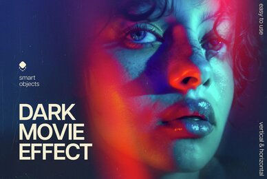 Dark Movie Photo Effect