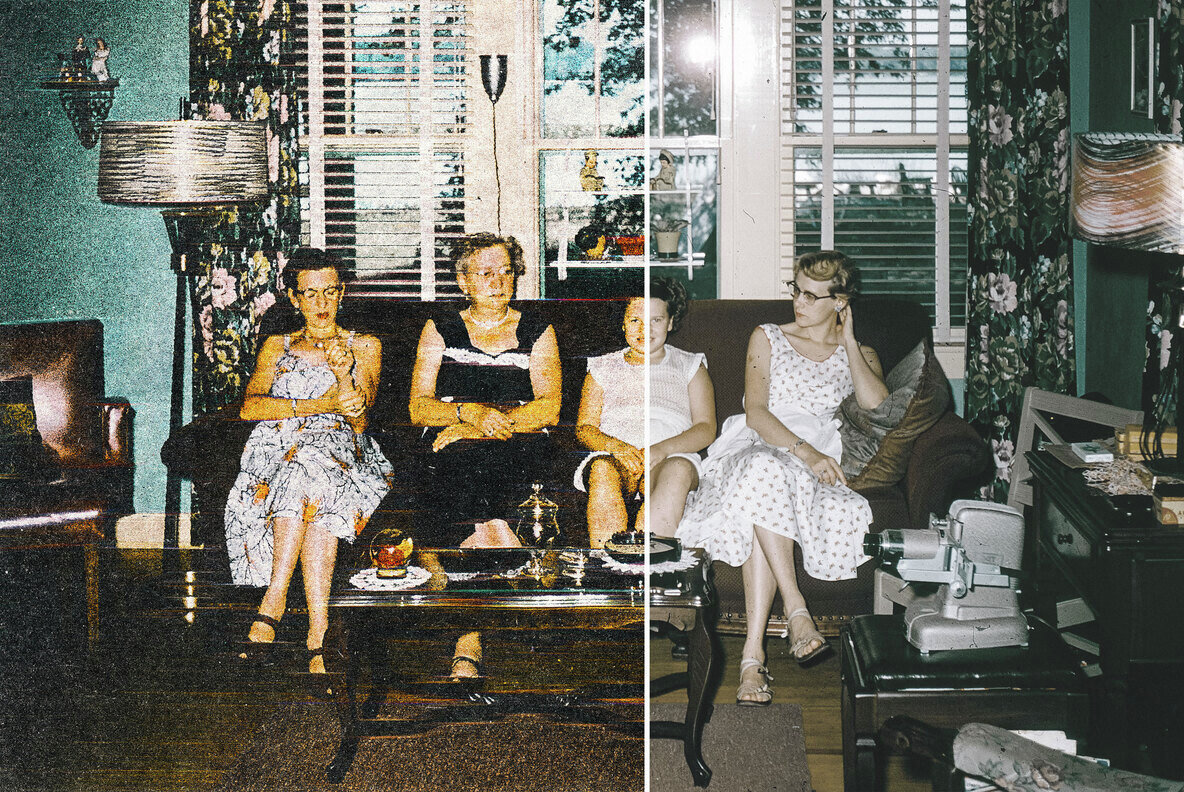 Grainy Colored Threshold Photo Effect 3