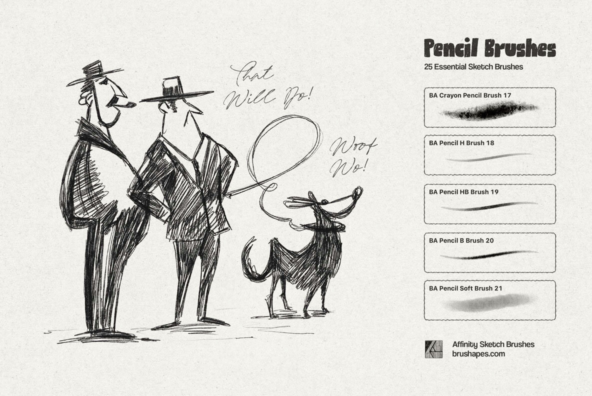 Everyday Sketch Affinity Brushes 5