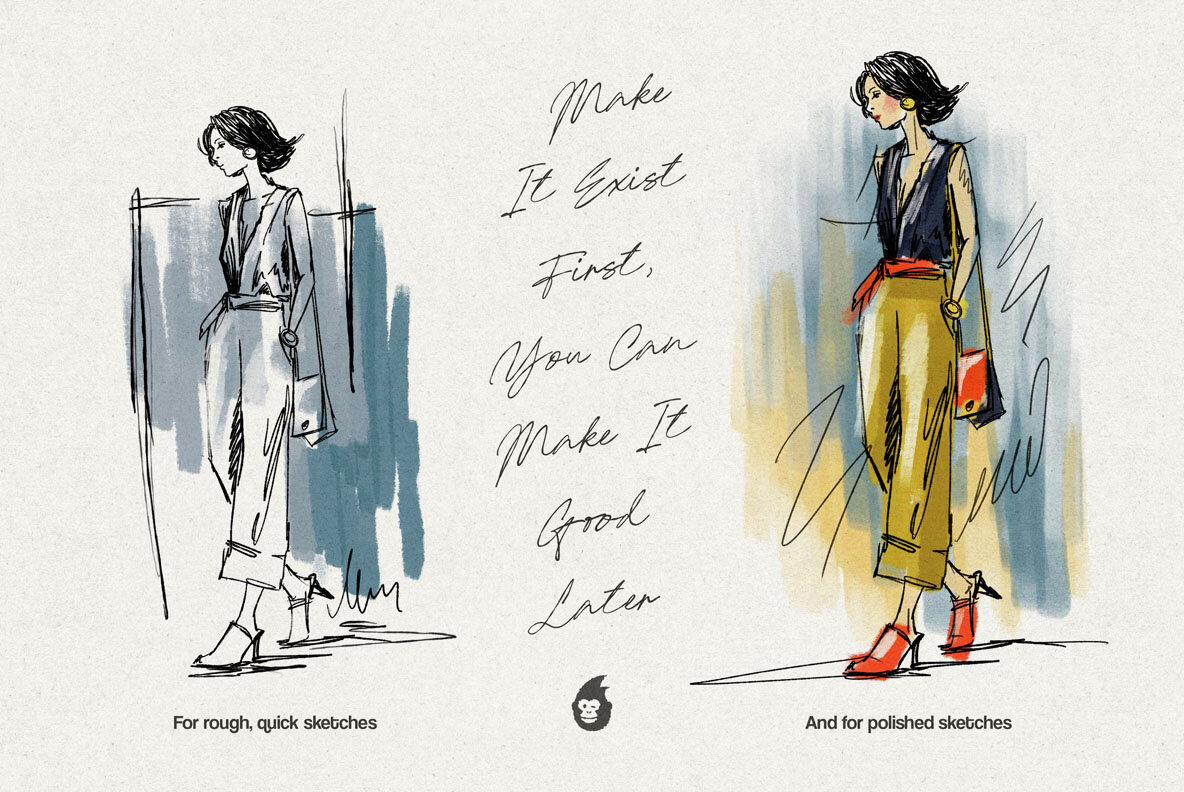 Everyday Sketch Affinity Brushes 7