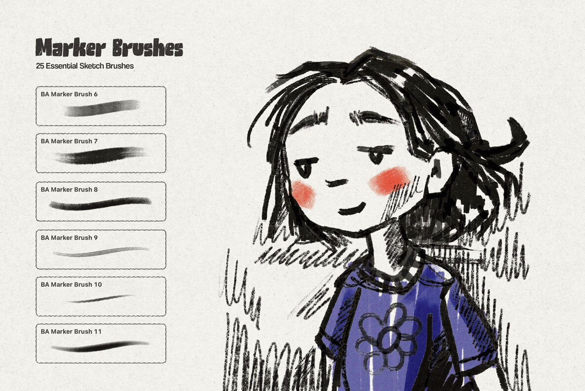 Everyday Sketch Clip Studio Brushes 3