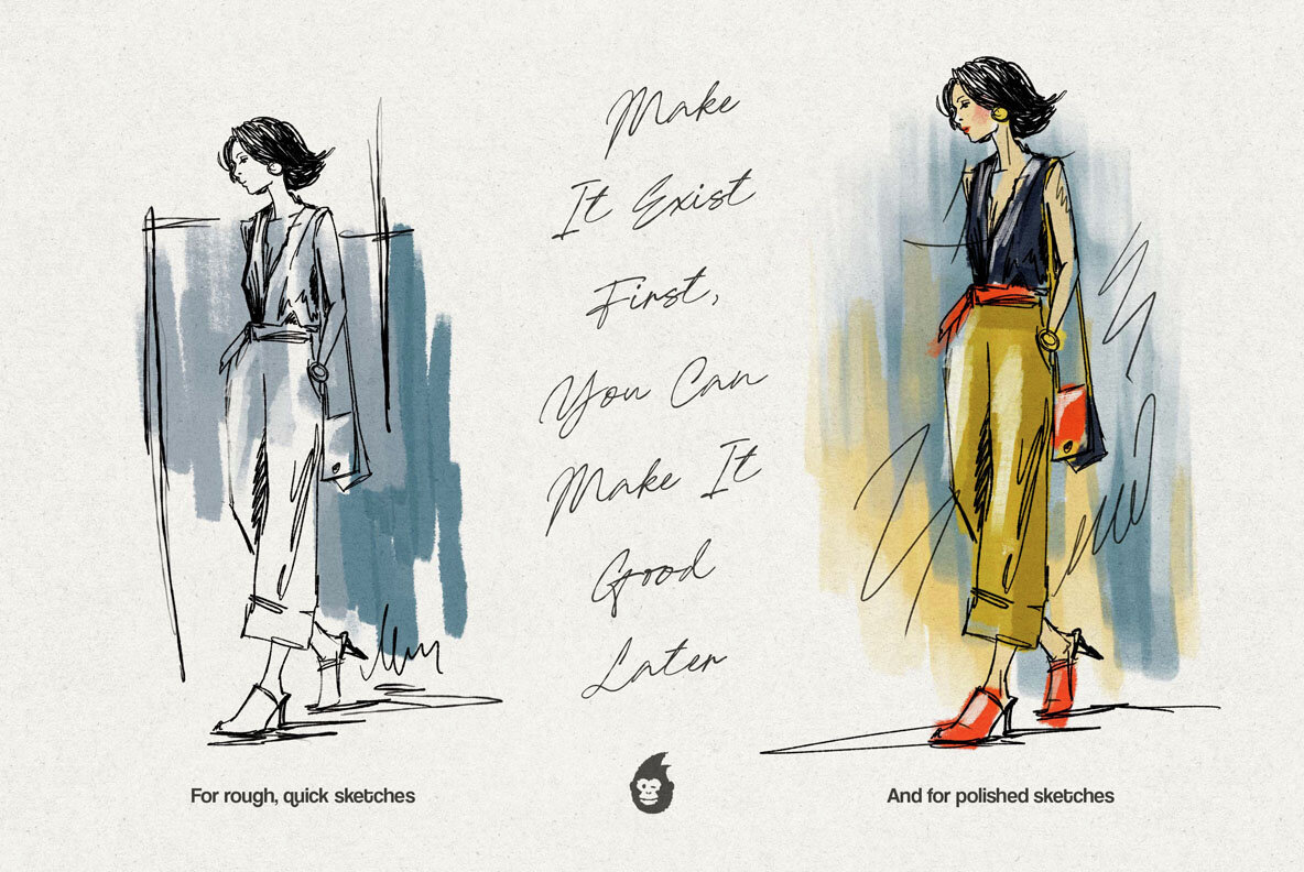 Everyday Sketch Multi App Brushes 7