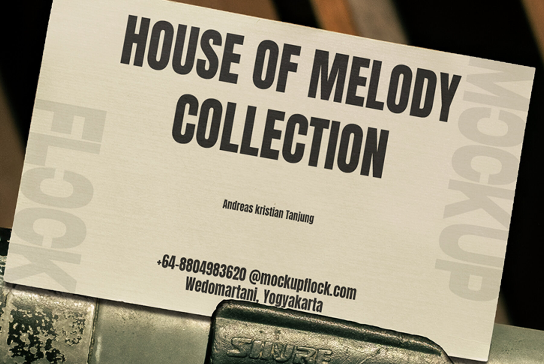 HOM Business Card 03 Mockup 4