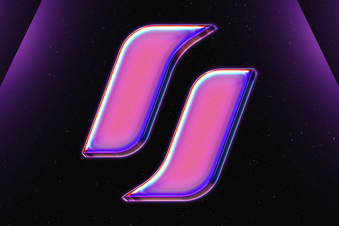 Urban Chrome Text Effect   Futuristic Graffiti PSD Template 2