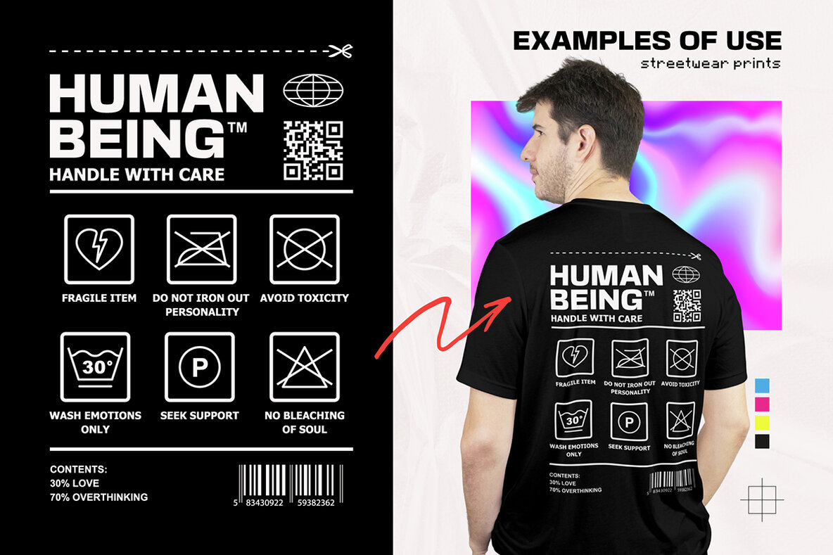 Utilitarian Graphic Elements Pack 8