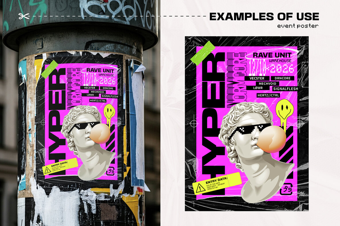 Utilitarian Graphic Elements Pack 11