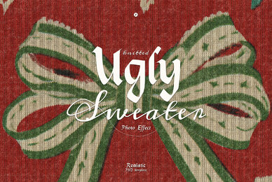 Ugly Sweater Photo Effect