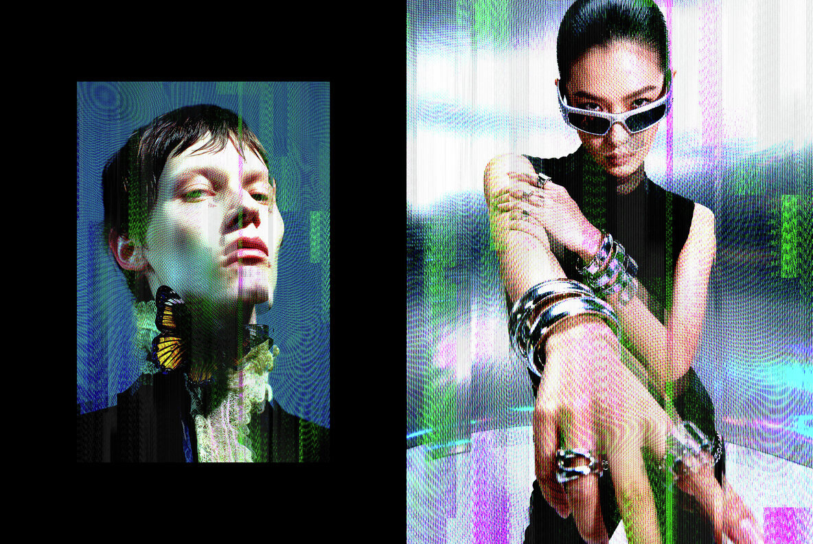 Screen Glitch Photo Effect 4